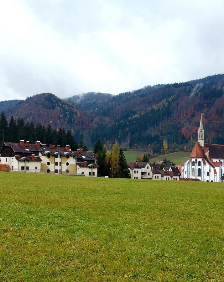 Ferienwohnung Bergspass Gaming Exterior foto